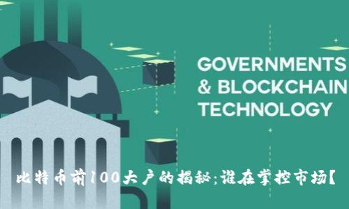 比特币前100大户的揭秘：谁在掌控市场？