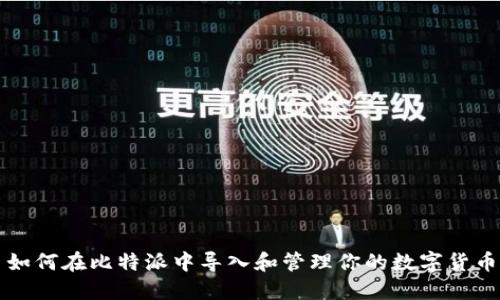 如何在比特派中导入和管理你的数字货币