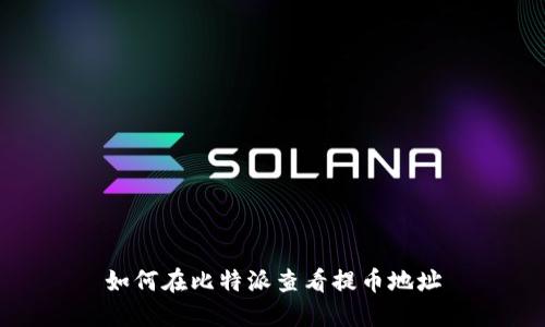 如何在比特派查看提币地址